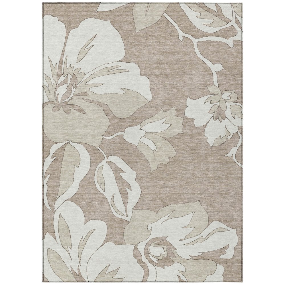 Chantille ACN857 Brown 5' x 7'6" Rug. Picture 1