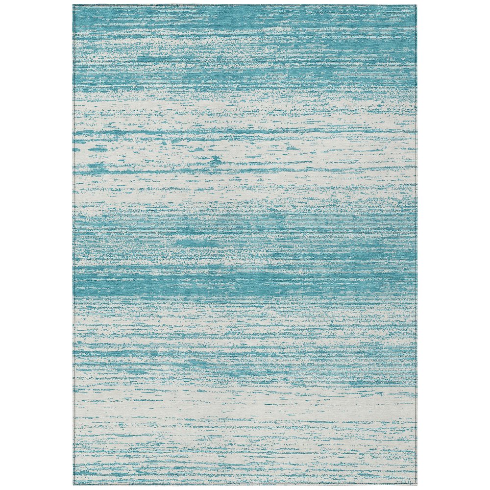 Chantille ACN859 Teal 5' x 7'6" Rug. Picture 1