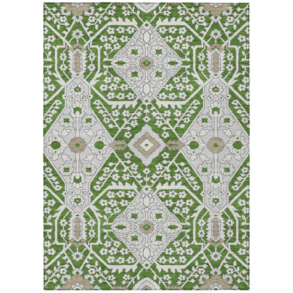 Chantille ACN863 Green 5' x 7'6" Rug. Picture 1