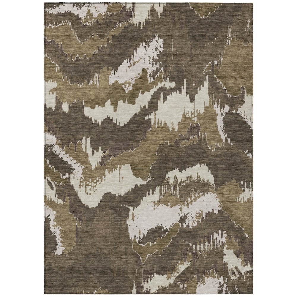 Chantille ACN865 Brown 5' x 7'6" Rug. Picture 1