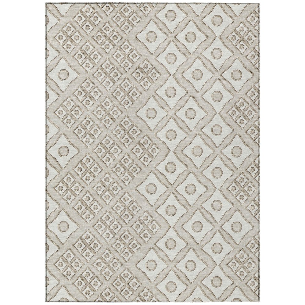 Chantille ACN866 Brown 5' x 7'6" Rug. Picture 1