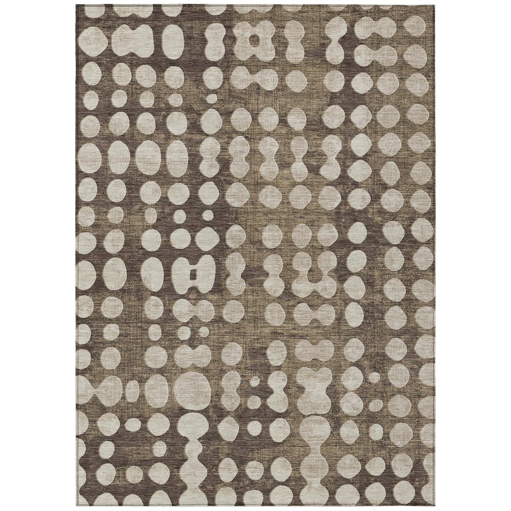 Chantille ACN869 Brown 5' x 7'6" Rug. Picture 1