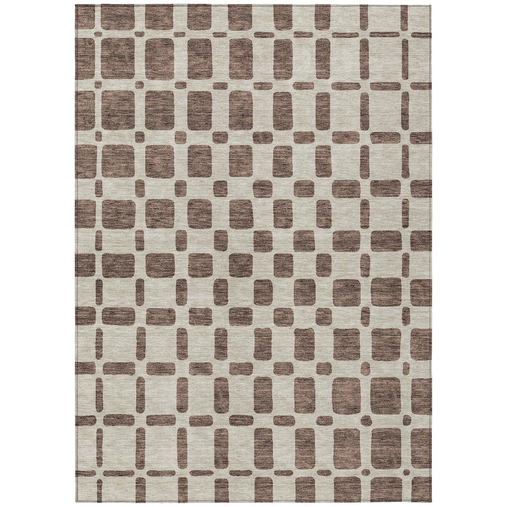 Chantille ACN871 Brown 5' x 7'6" Rug. Picture 1