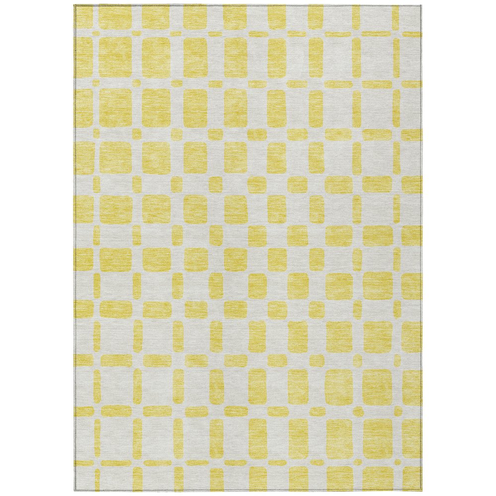 Chantille ACN871 Gold 5' x 7'6" Rug. Picture 1