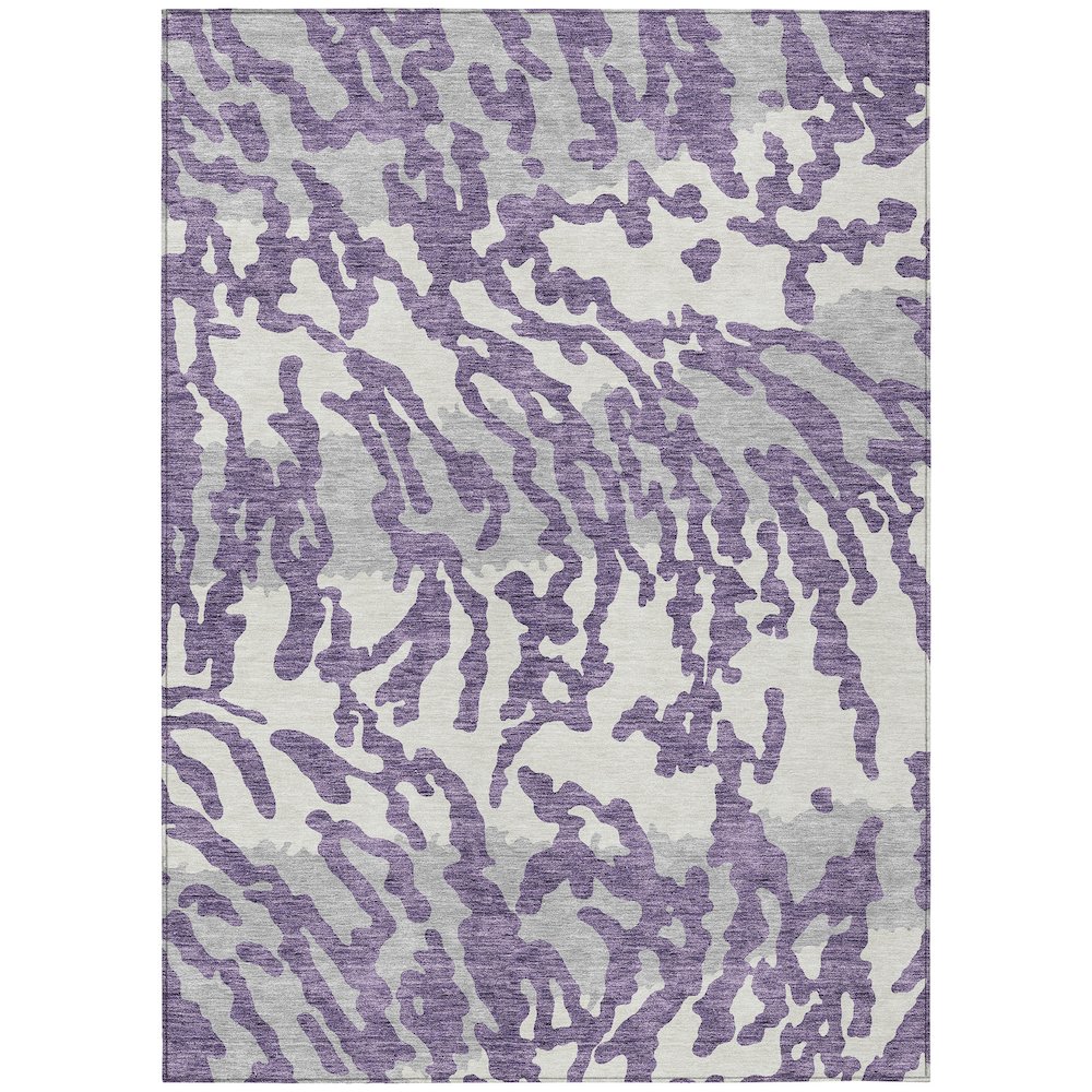 Chantille ACN873 Purple 5' x 7'6" Rug. Picture 1