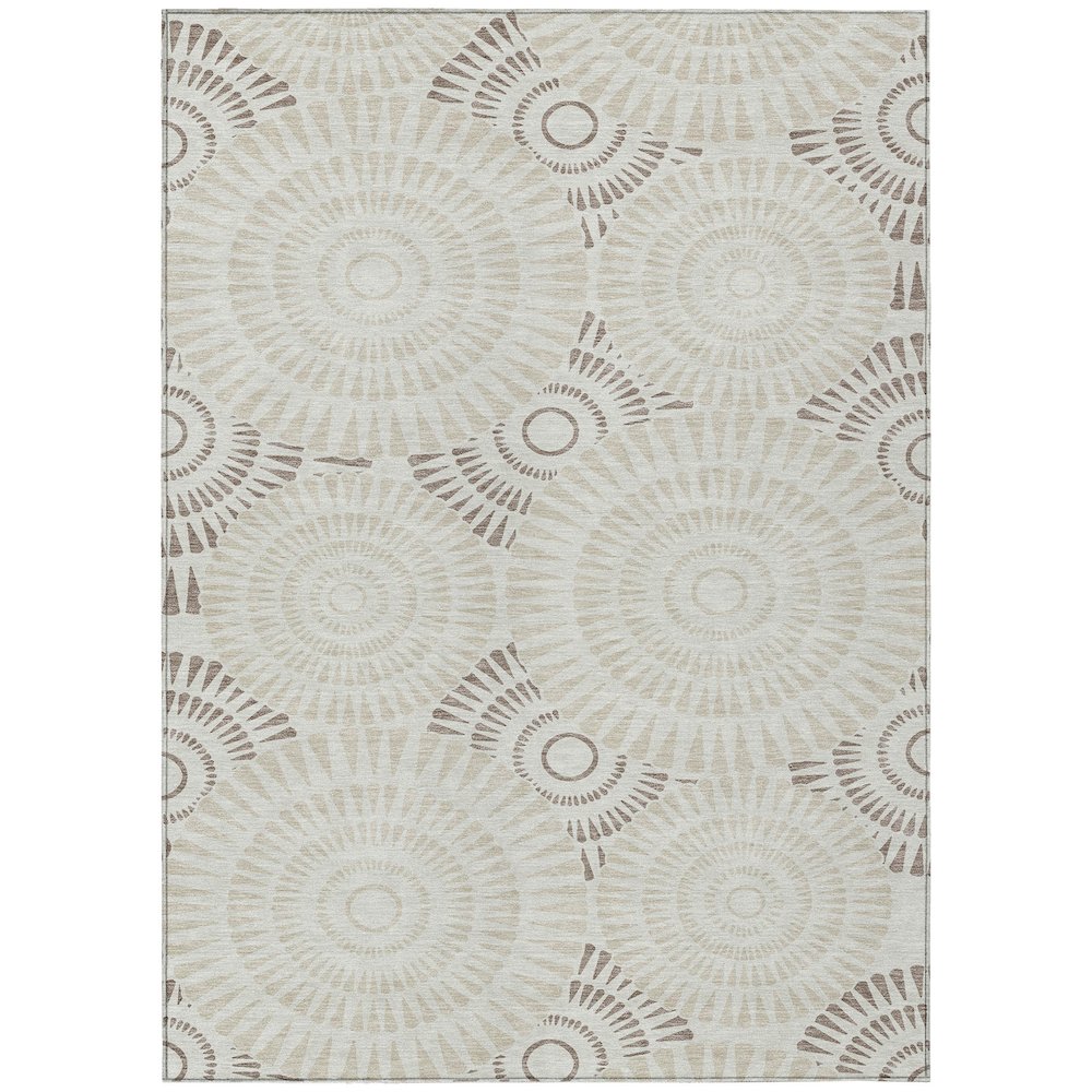 Chantille ACN877 Brown 5' x 7'6" Rug. Picture 1
