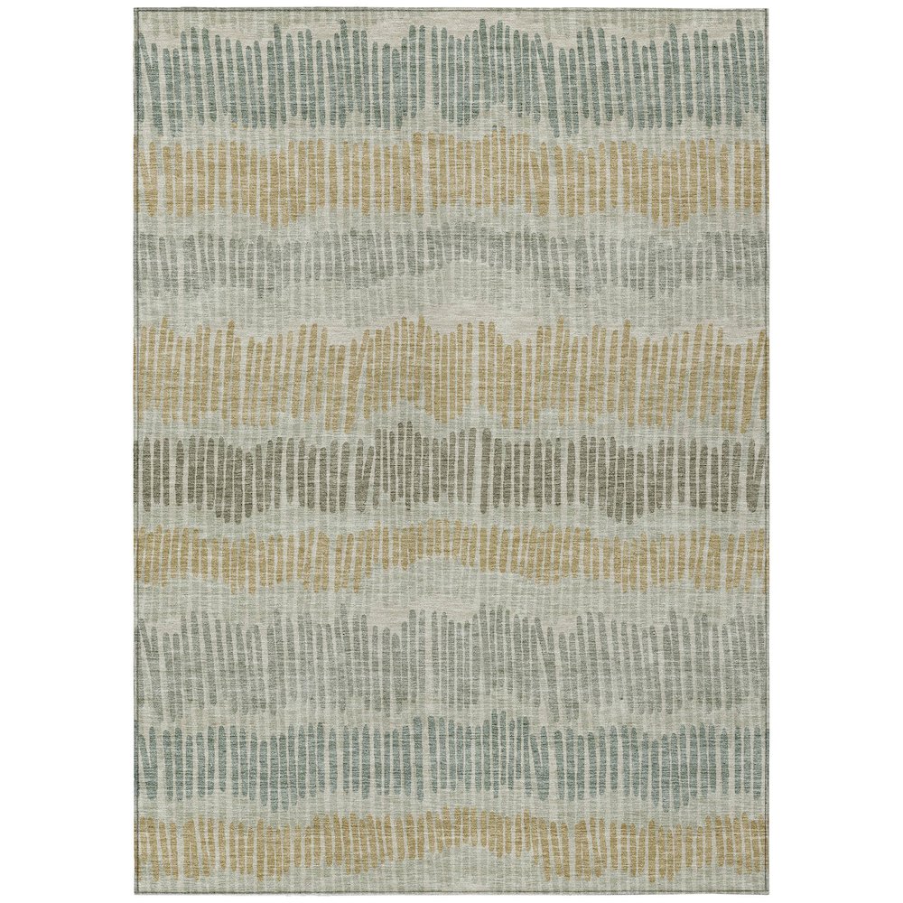 Chantille ACN889 Brown 5' x 7'6" Rug. Picture 1