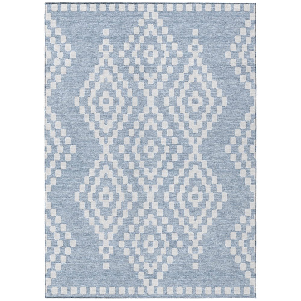 Chantille ACN891 Blue 5' x 7'6" Rug. Picture 1