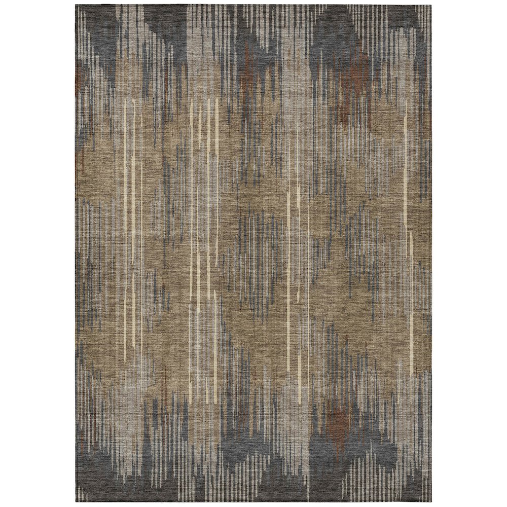 Chantille ACN893 Brown 5' x 7'6" Rug. Picture 1