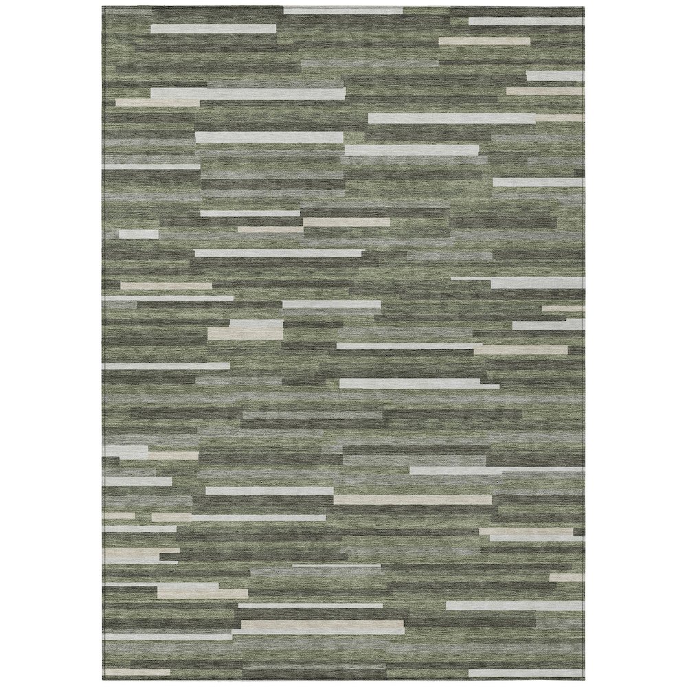 Chantille ACN894 Green 5' x 7'6" Rug. Picture 1