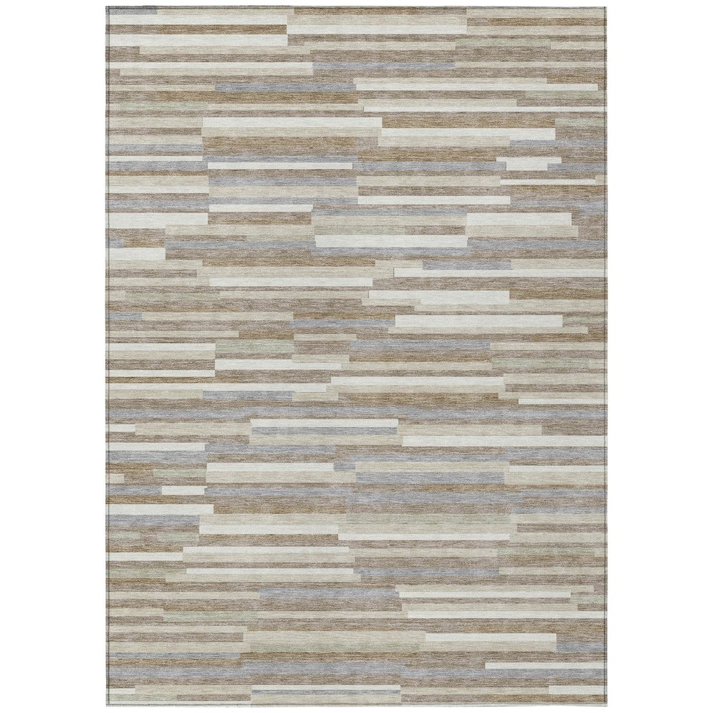 Chantille ACN894 Brown 5' x 7'6" Rug. Picture 1