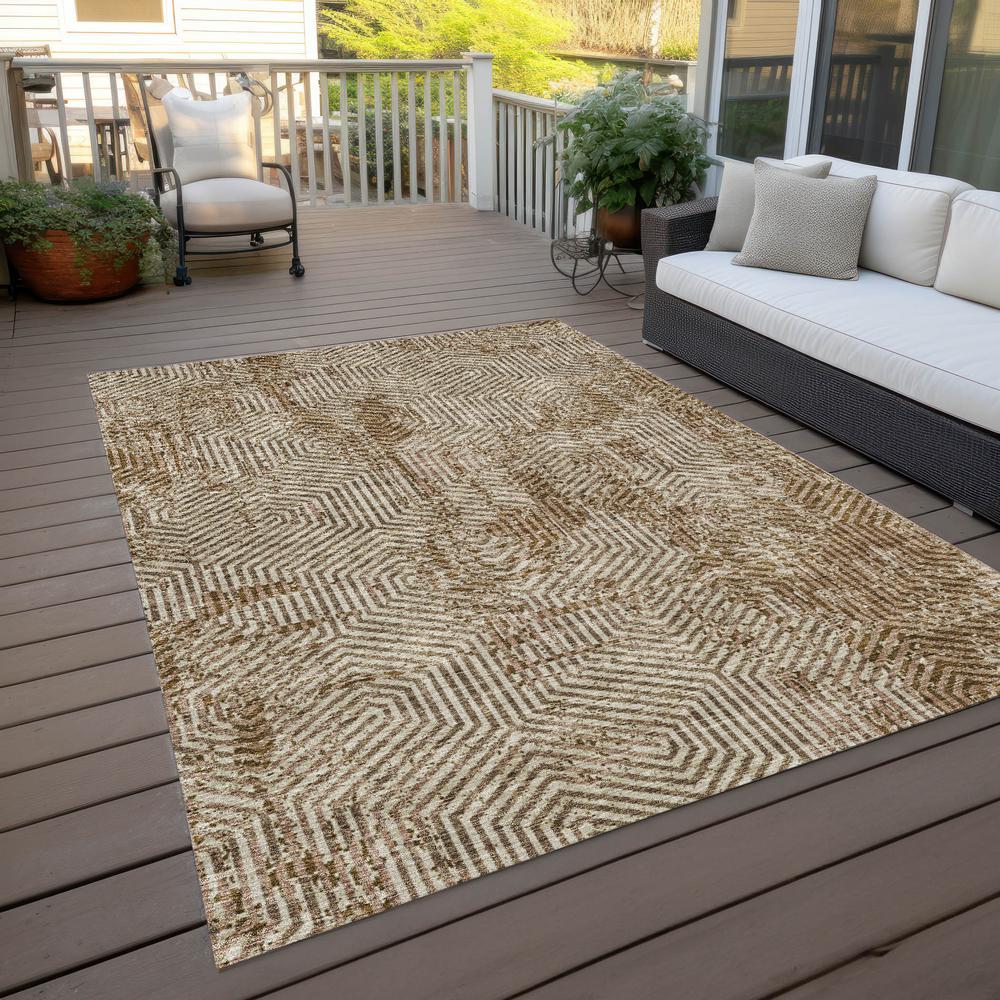 Chantille ACN912 Brown 5' x 7'6" Rug. Picture 8