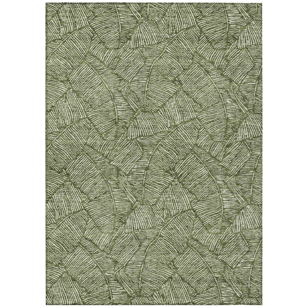 Chantille ACN913 Green 5' x 7'6" Rug. Picture 1