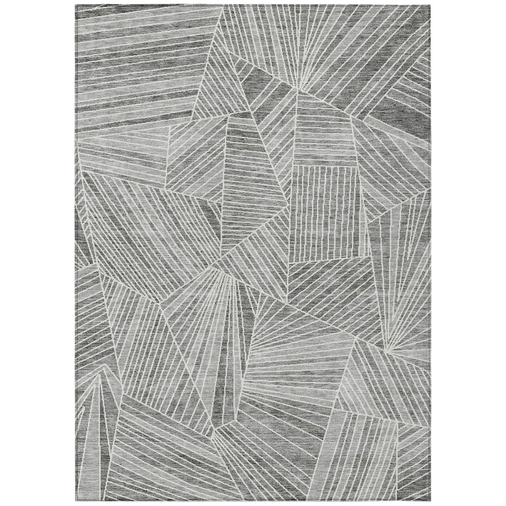 Chantille ACN915 Gray 5' x 7'6" Rug. Picture 1