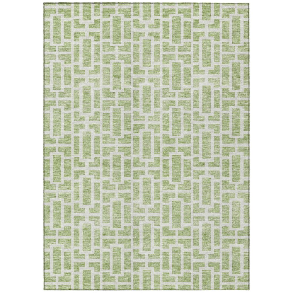 Chantille ACN916 Green 5' x 7'6" Rug. Picture 1