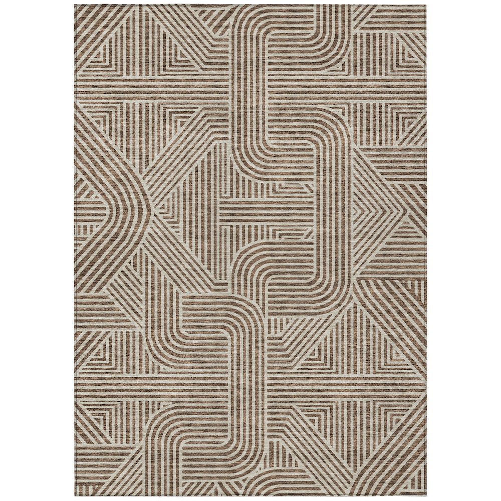 Chantille ACN917 Brown 5' x 7'6" Rug. Picture 1