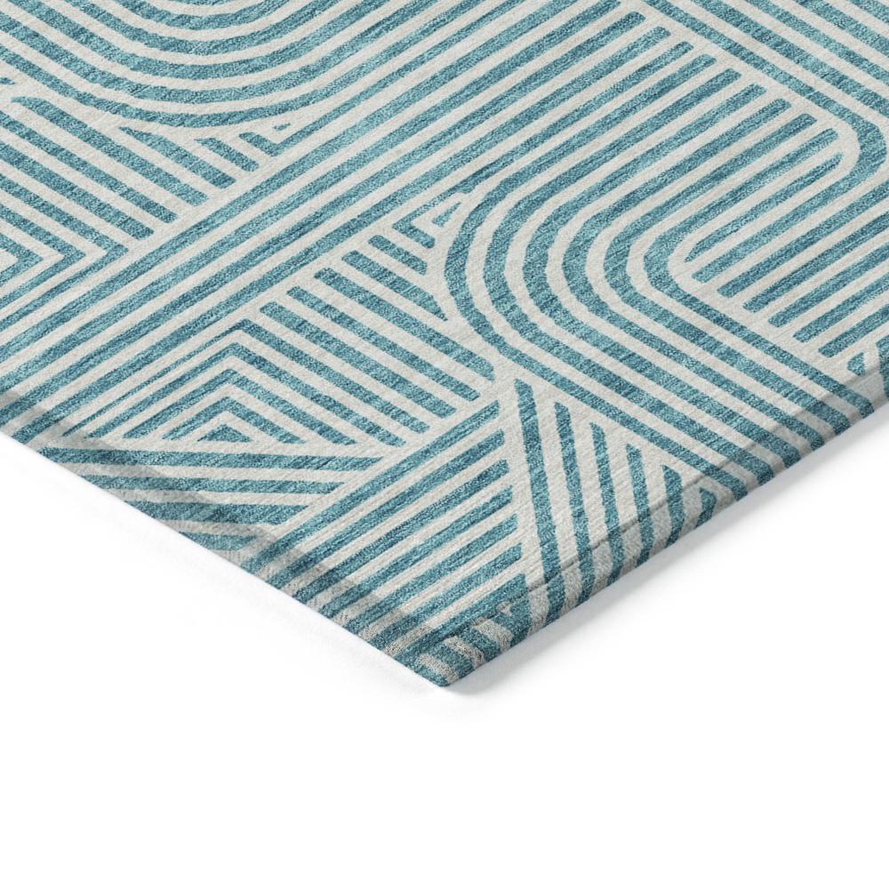 Chantille ACN917 Teal 2'6" x 3'10" Rug. Picture 3