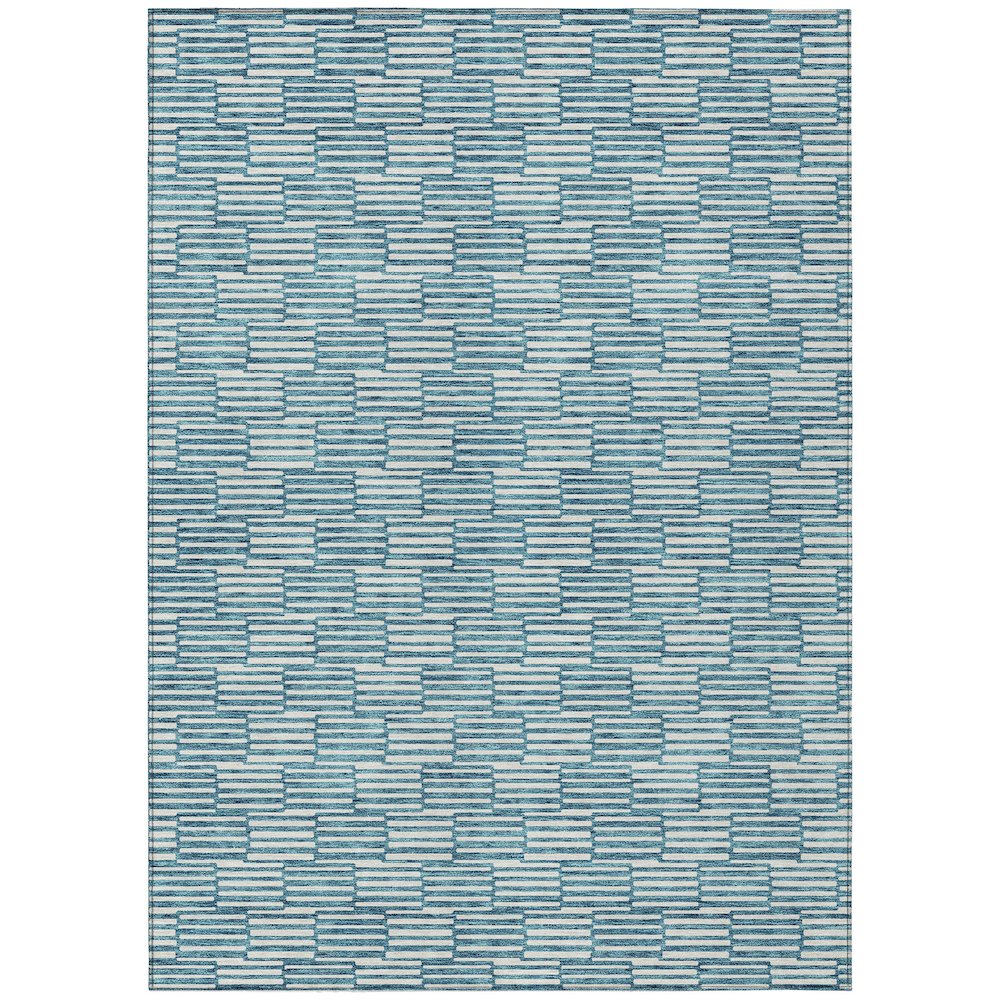 Chantille ACN918 Teal 5' x 7'6" Rug. Picture 1