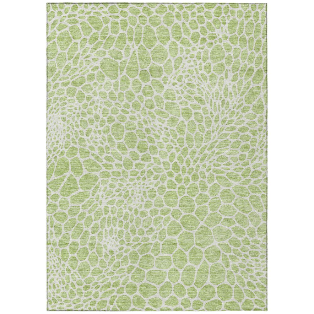 Chantille ACN919 Green 5' x 7'6" Rug. Picture 1