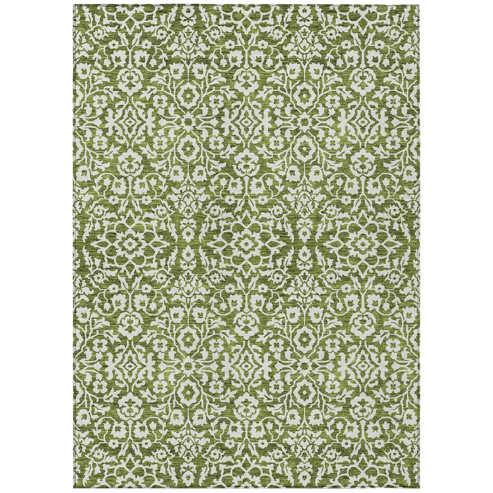 Chantille ACN920 Green 5' x 7'6" Rug. Picture 1