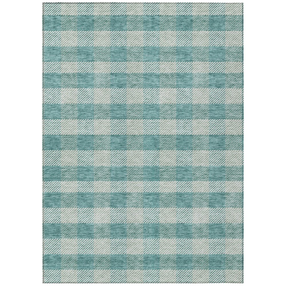 Chantille ACN924 Teal 5' x 7'6" Rug. Picture 1