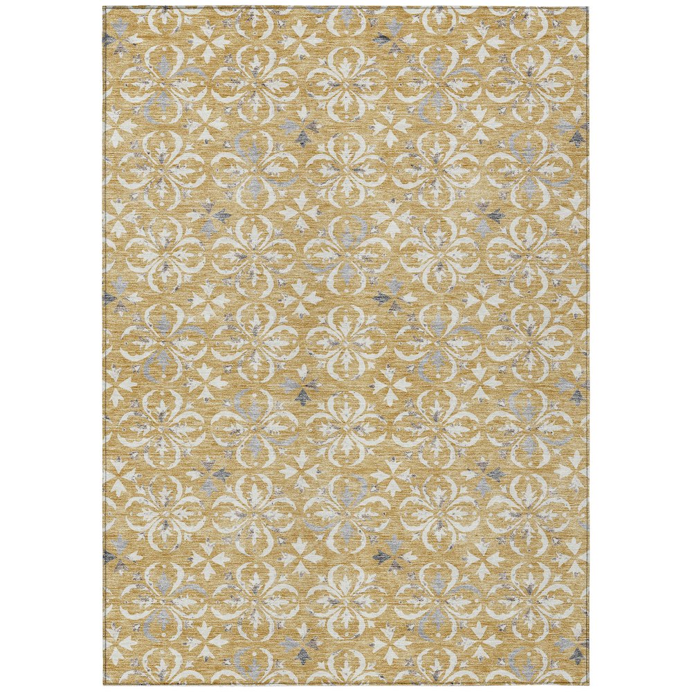 Chantille ACN930 Gold 5' x 7'6" Rug. Picture 1