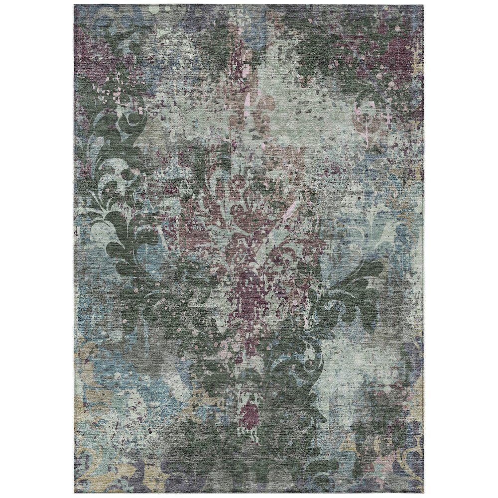 Chantille ACN936 Green 5' x 7'6" Rug. Picture 1