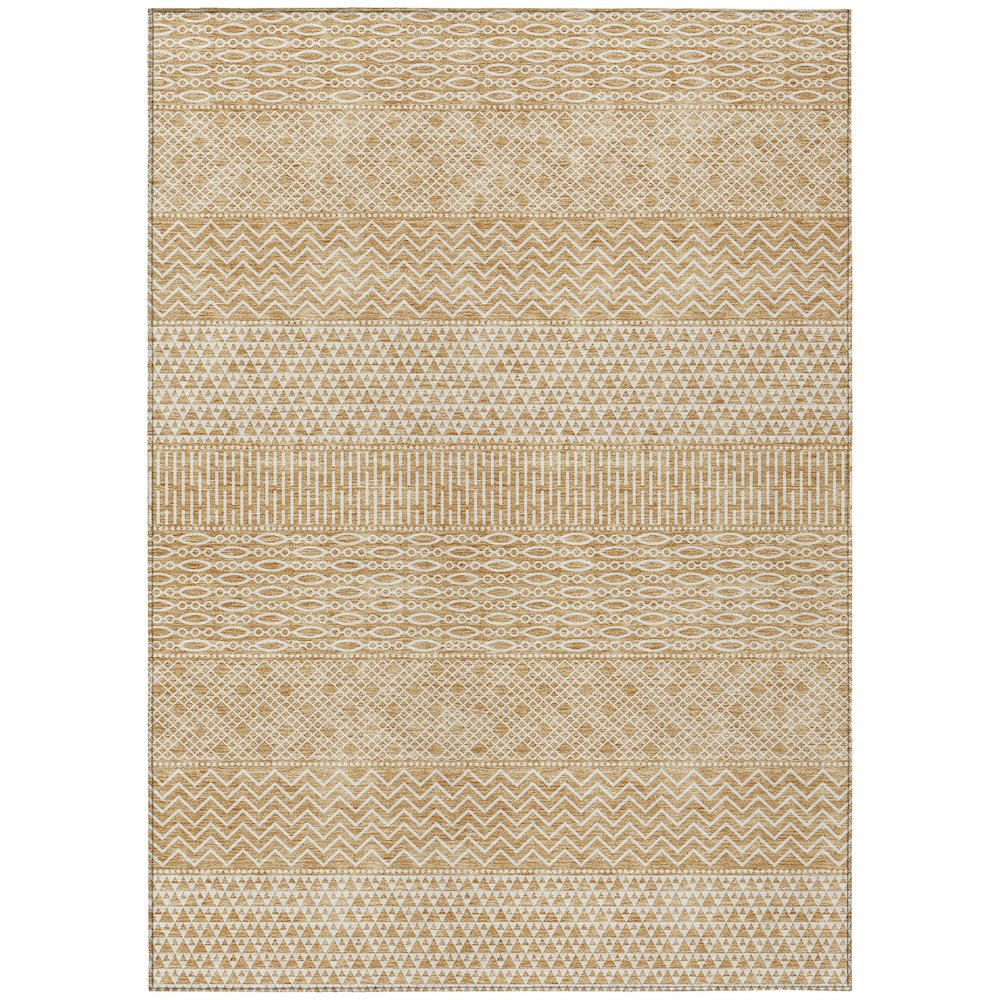 Chantille ACN939 Gold 5' x 7'6" Rug. Picture 1
