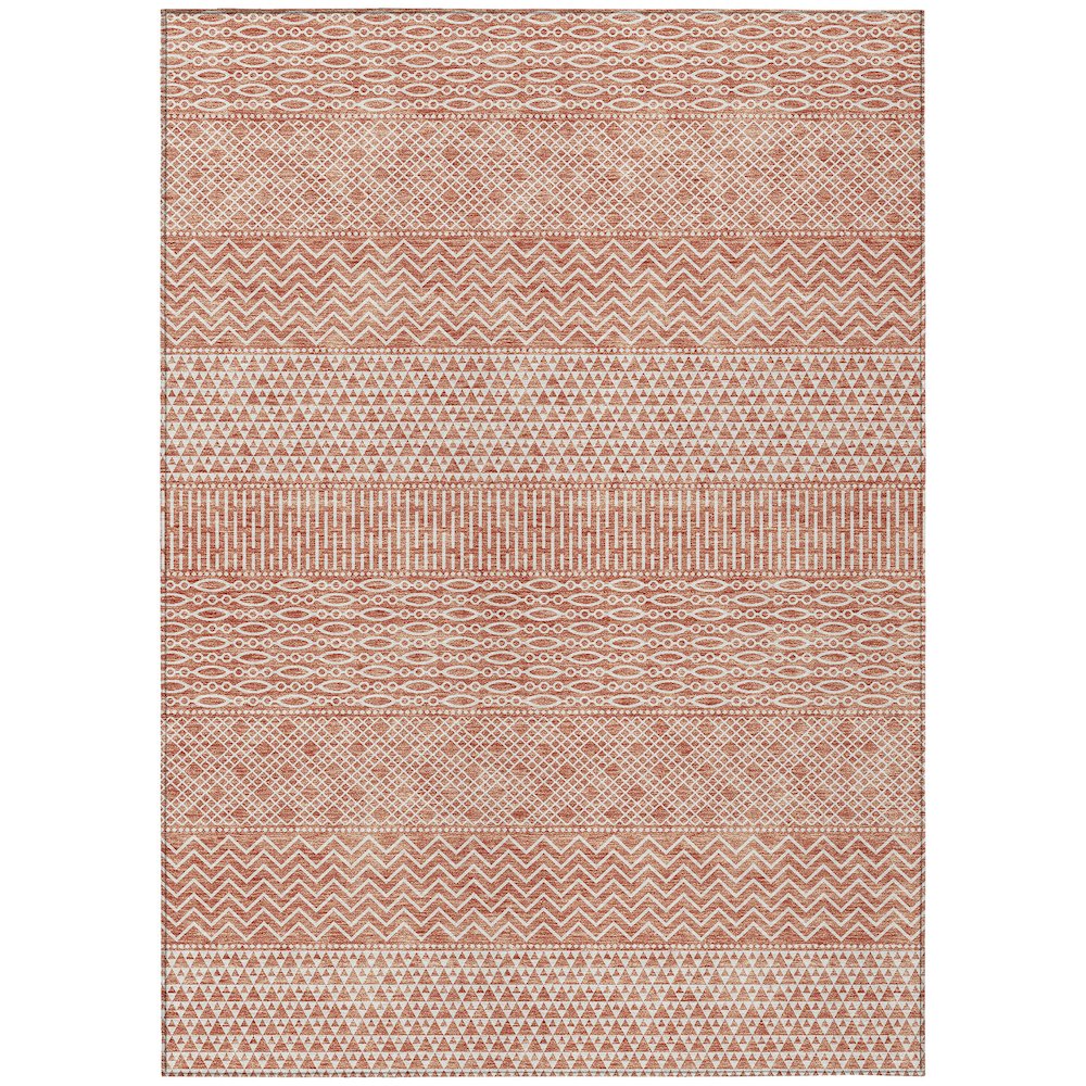 Chantille ACN939 Orange 5' x 7'6" Rug. Picture 1
