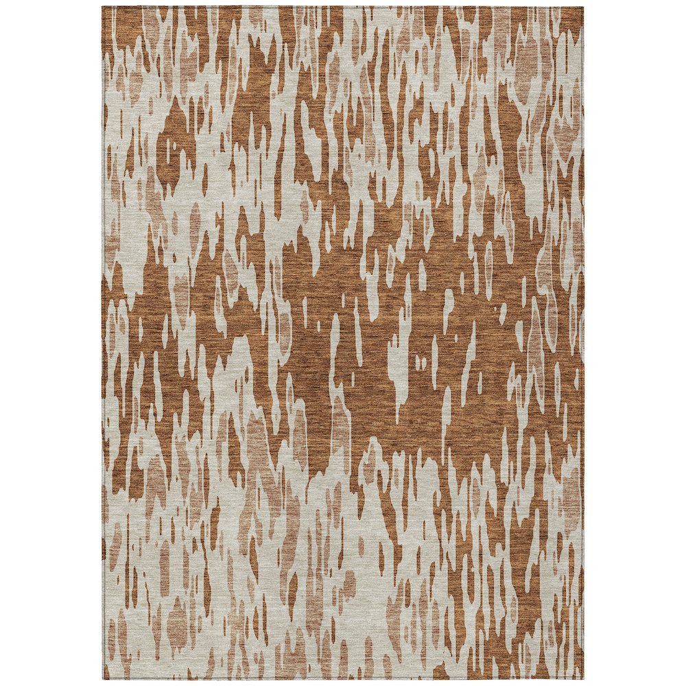 Chantille ACN945 Orange 5' x 7'6" Rug. Picture 1