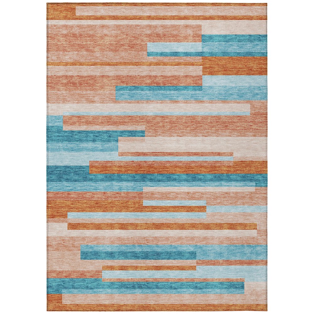 Chantille ACN956 Orange 5' x 7'6" Rug. Picture 1
