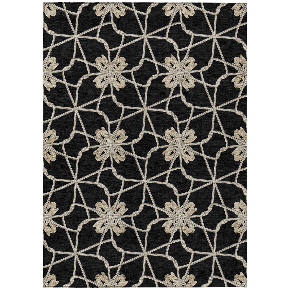 Chantille ACN958 Black 5' x 7'6" Rug. Picture 1