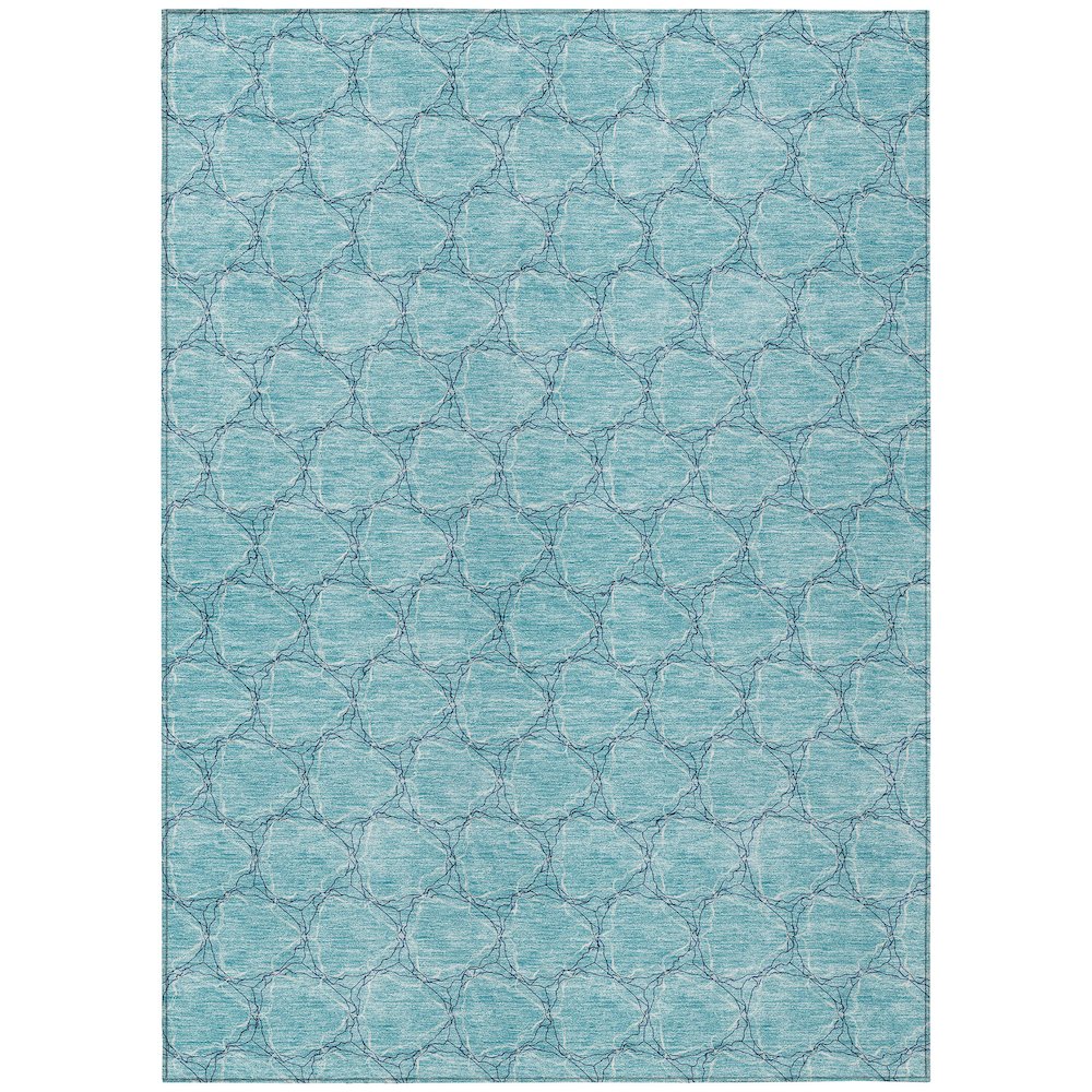 Chantille ACN960 Teal 5' x 7'6" Rug. Picture 1