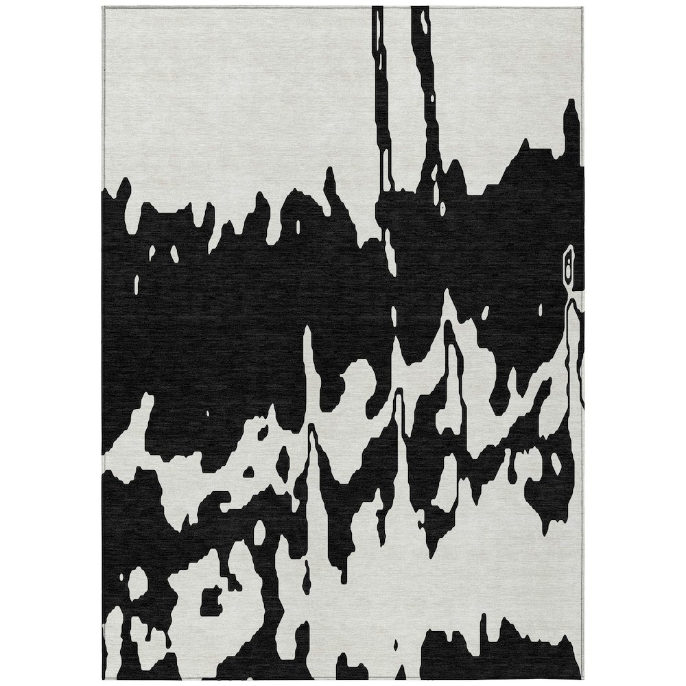 Chantille ACN961 Black 5' x 7'6" Rug. Picture 1