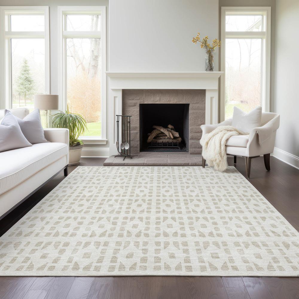 Chantille ACN963 Ivory 5' x 7'6" Rug. Picture 6