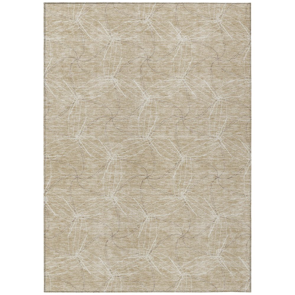 Chantille ACN968 Brown 5' x 7'6" Rug. Picture 1