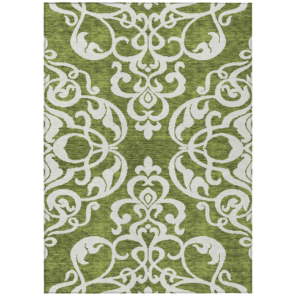 Chantille ACN973 Green 5' x 7'6" Rug. Picture 1