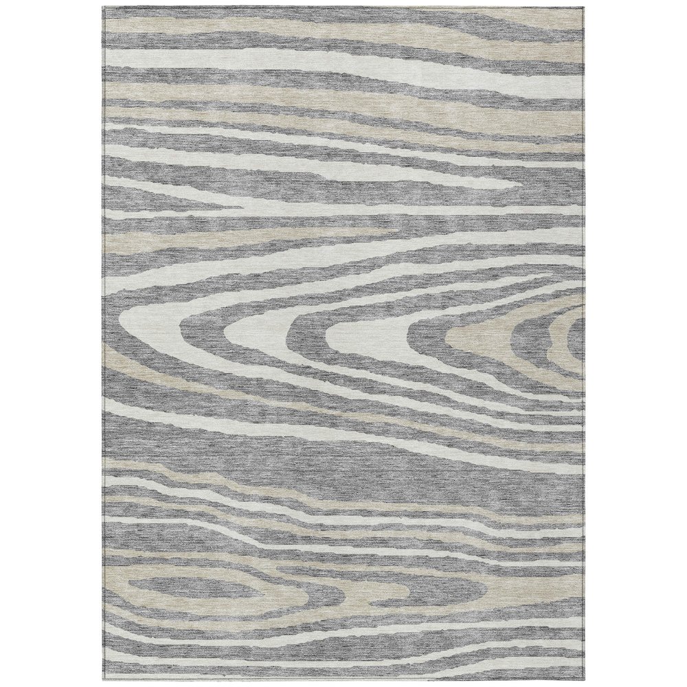 Chantille ACN974 Gray 5' x 7'6" Rug. Picture 1