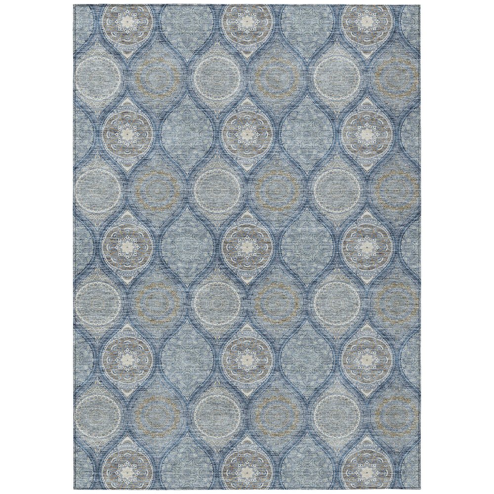 Chantille ACN976 Blue 5' x 7'6" Rug. Picture 1
