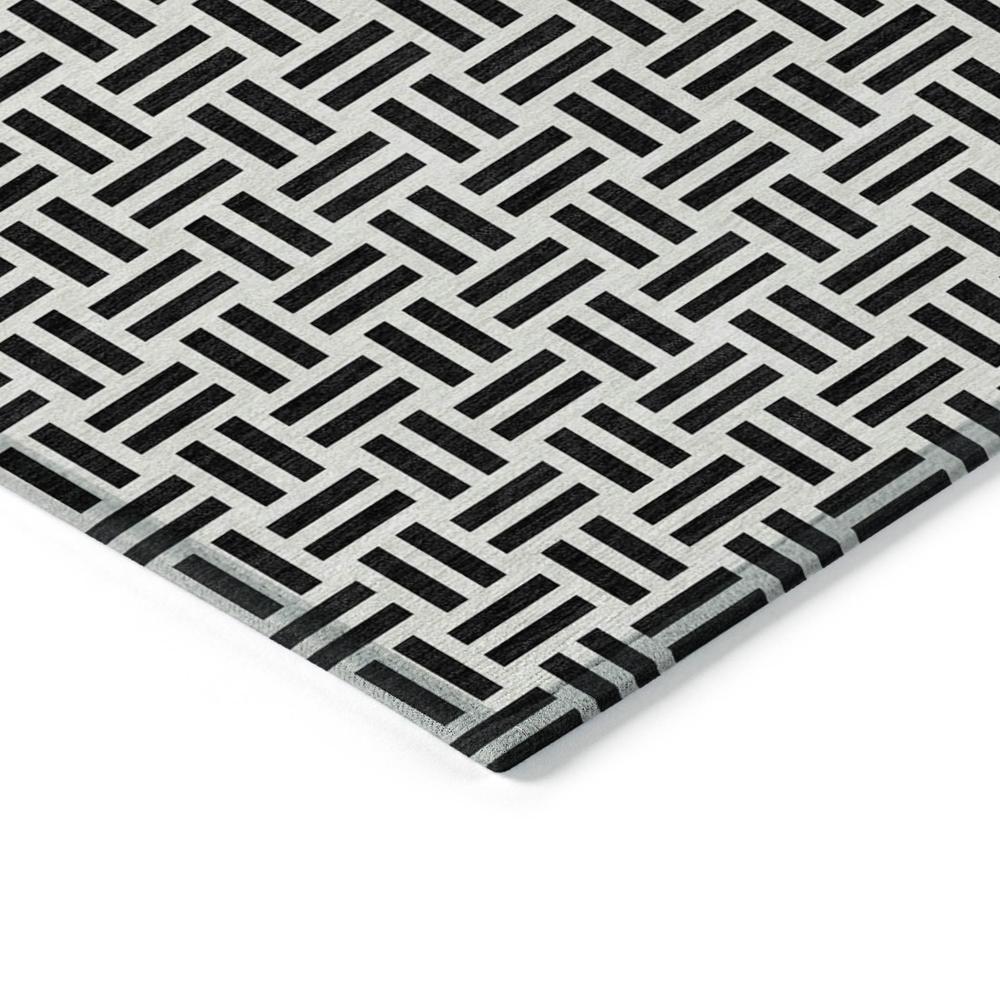 Chantille ACN978 Black 2'6" x 3'10" Rug. Picture 3