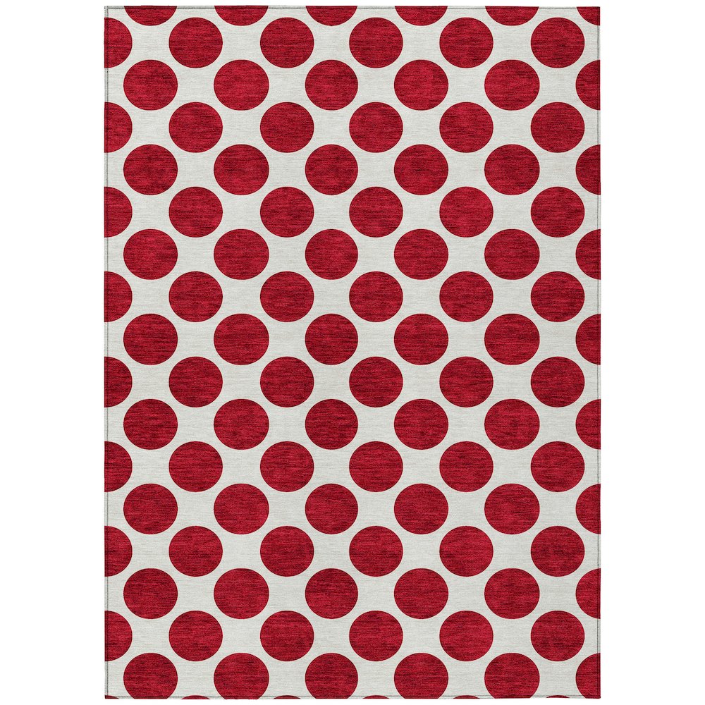Chantille ACN980 Red 5' x 7'6" Rug. Picture 1