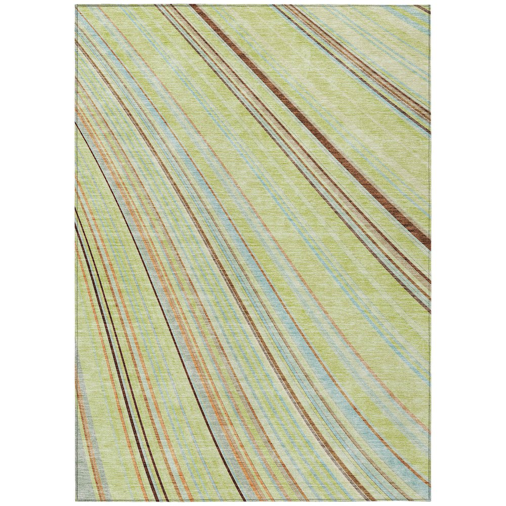 Chantille ACN981 Green 5' x 7'6" Rug. Picture 1