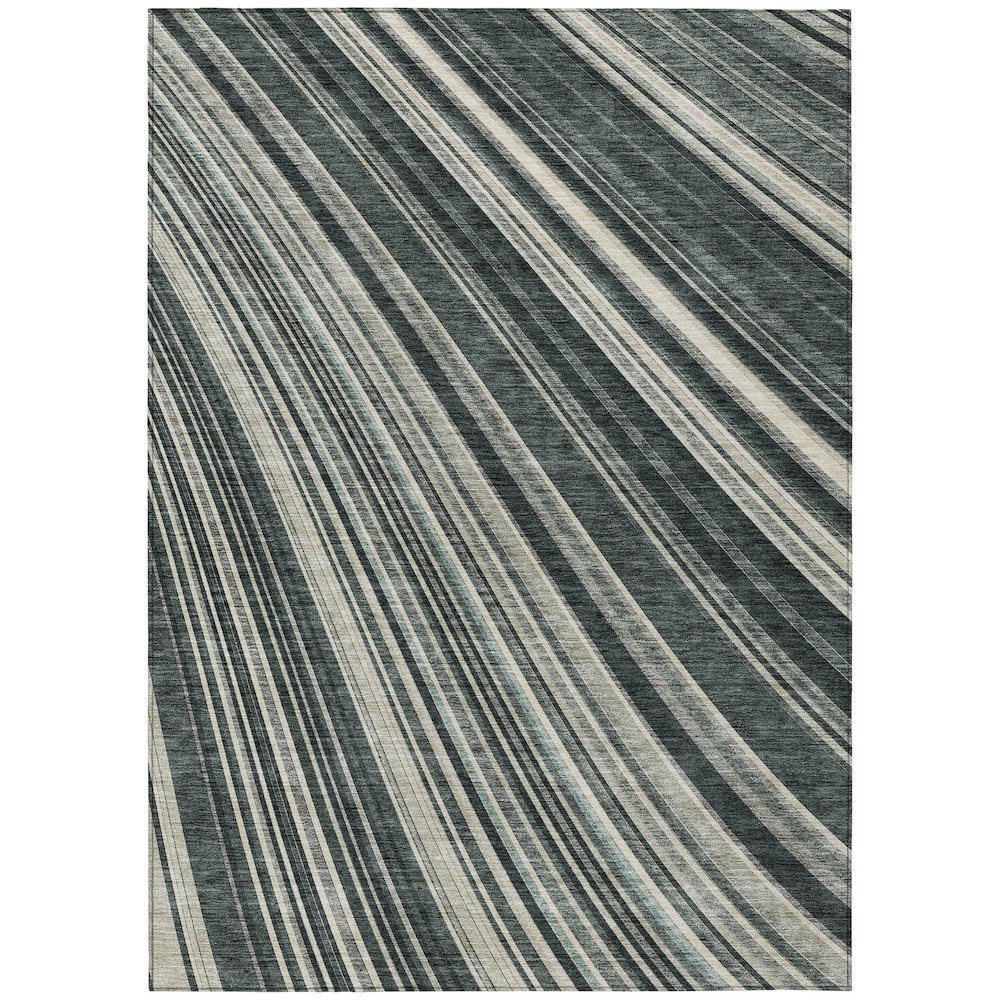 Chantille ACN981 Black 5' x 7'6" Rug. Picture 1