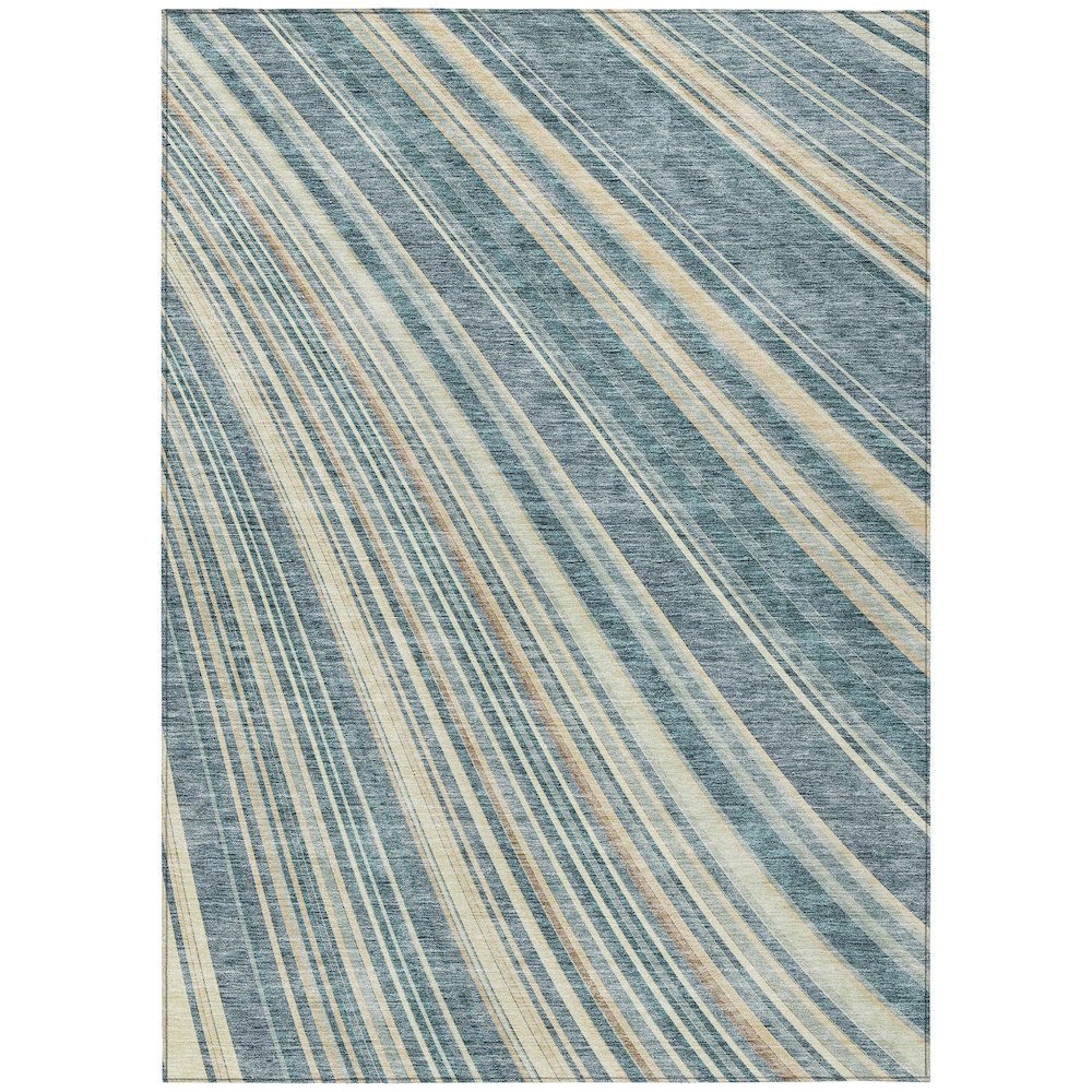 Chantille ACN981 Blue 5' x 7'6" Rug. Picture 1
