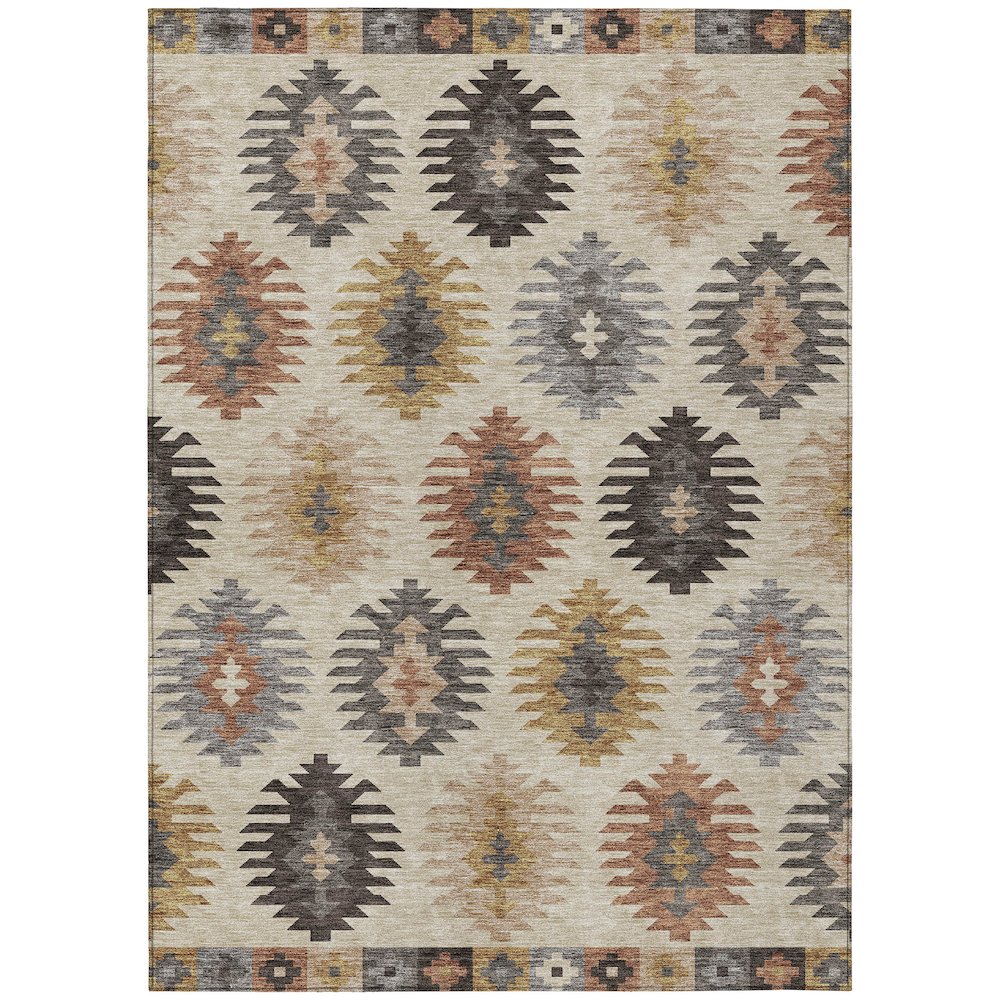 Chantille ACN983 Brown 5' x 7'6" Rug. Picture 1