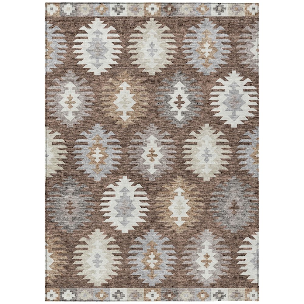 Chantille ACN983 Brown 5' x 7'6" Rug. Picture 1