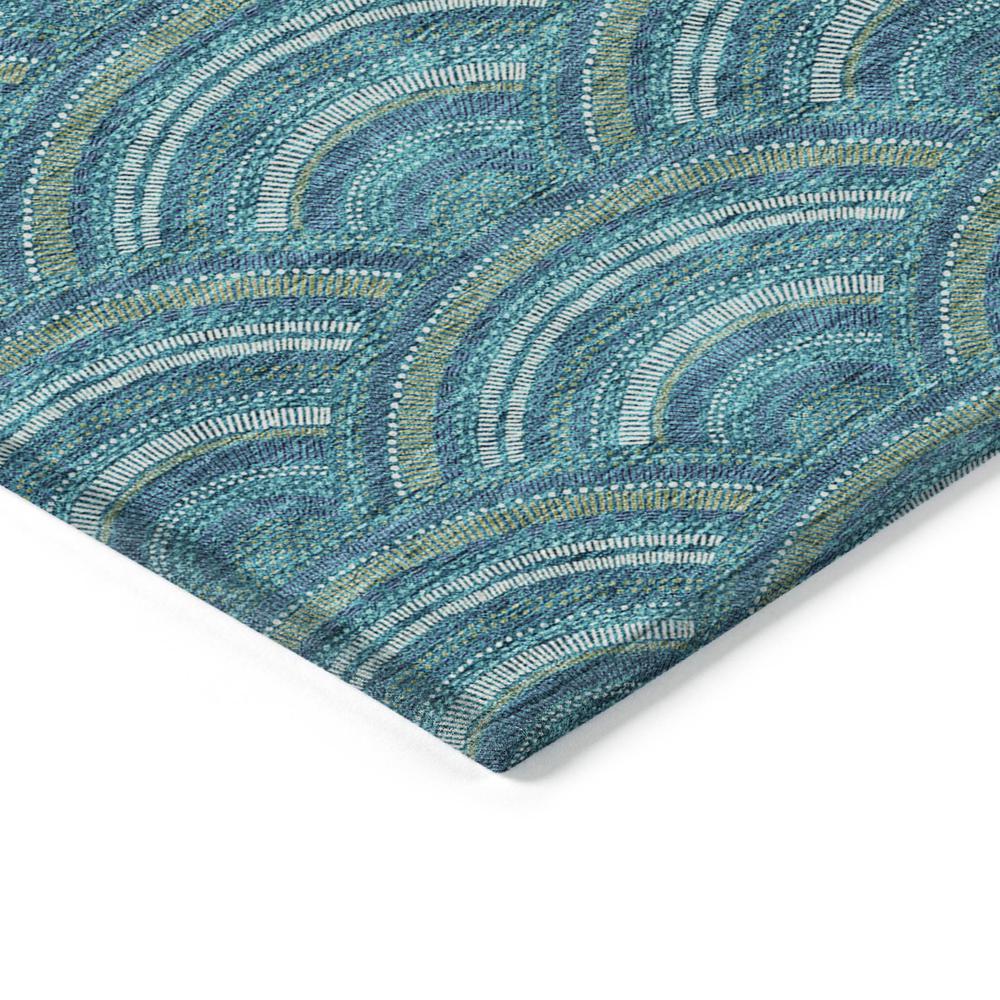 Chantille ACN984 Teal 2'6" x 3'10" Rug. Picture 3