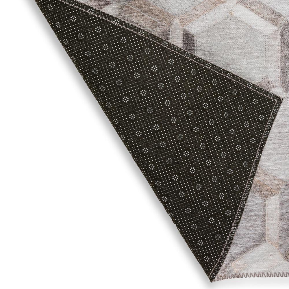 Laredo Gray Animal Patchwork 10' x 14' Area Rug Gray ALR31. Picture 4