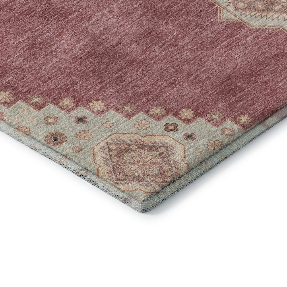 Premium Machine Washable Mayfield AMF1014 Blush 2'6" x 3'10" Rug. Picture 3
