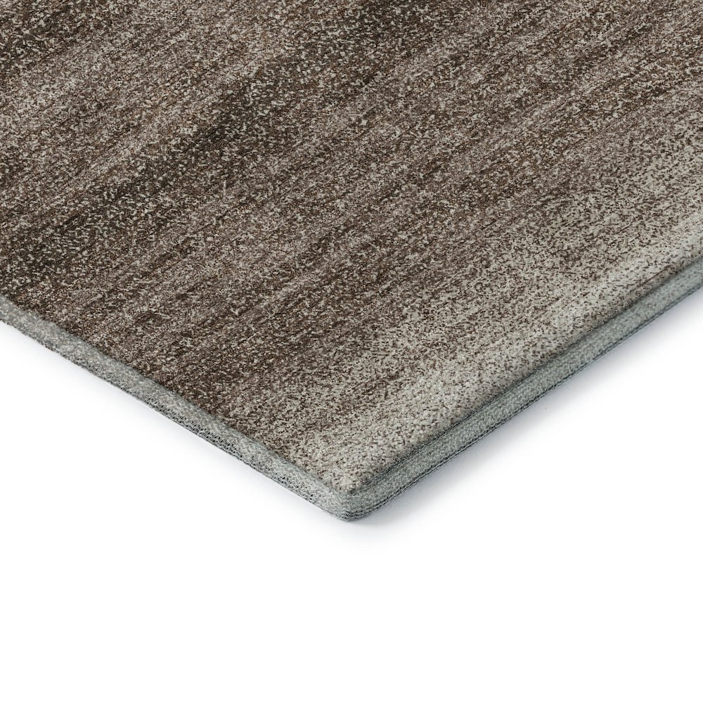 Premium Machine Washable Mayfield AMF1033 Brown 2'6" x 3'10" Rug. Picture 3